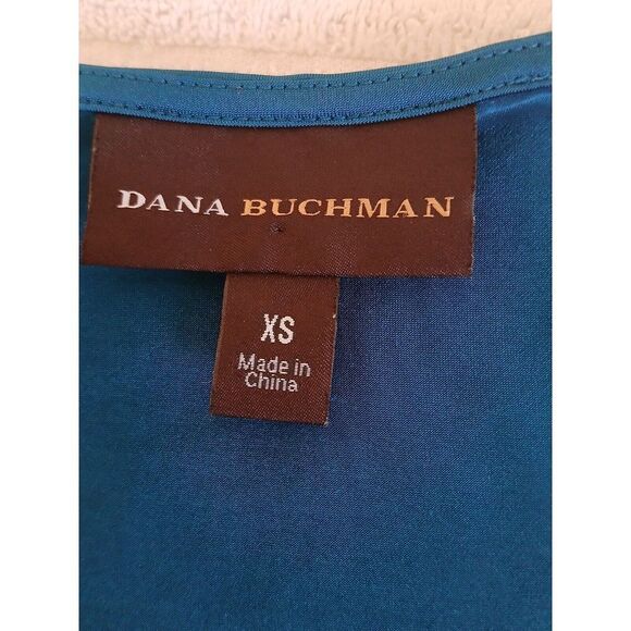 Dana Buchman Womens Sleeveless Braided Detail V Neck Stretch Pullover Top Medium - Picture 12 of 13